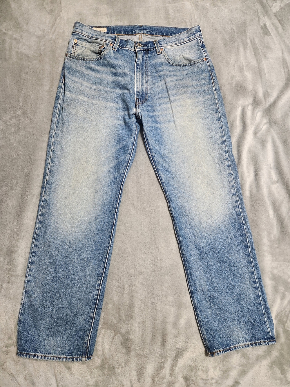 Levi’s Premium Lot 555 Light Wash Straight Denim Jeans 34x32